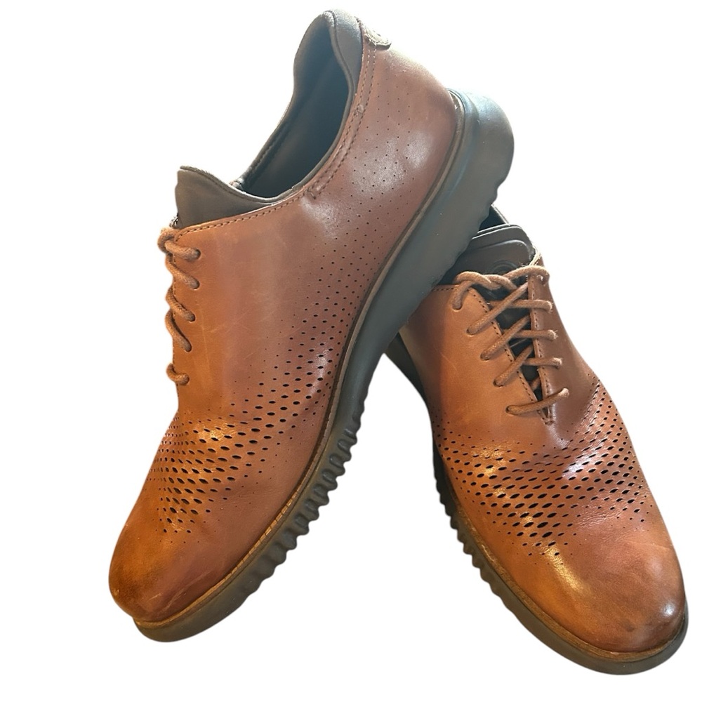 Cole Haan Brown Leather Men’s Dress Shoes